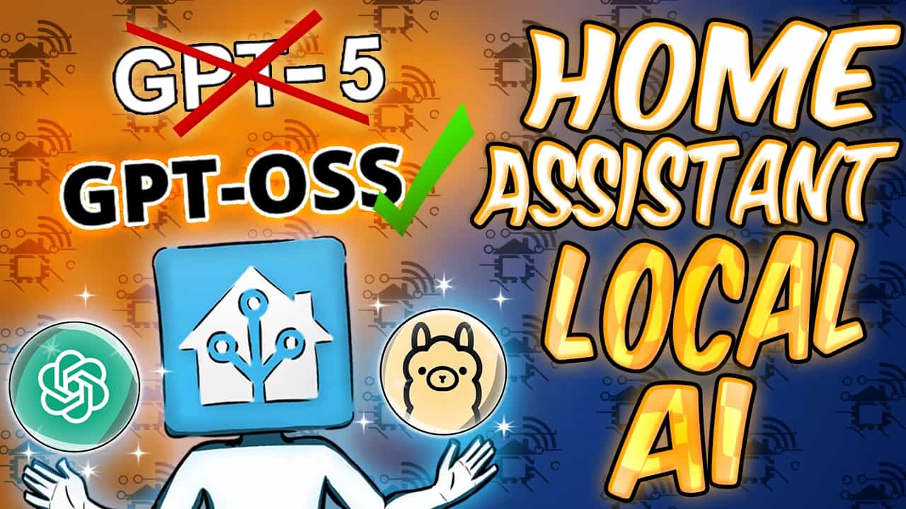 Home Assistant's NEW AI features + Testing OpenAI's Local GPT-OSS