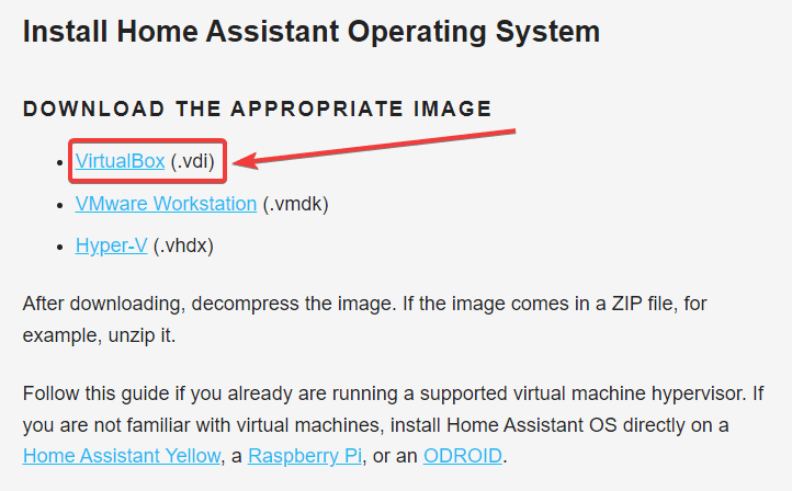 HOME ASSISTANT IMAGEN