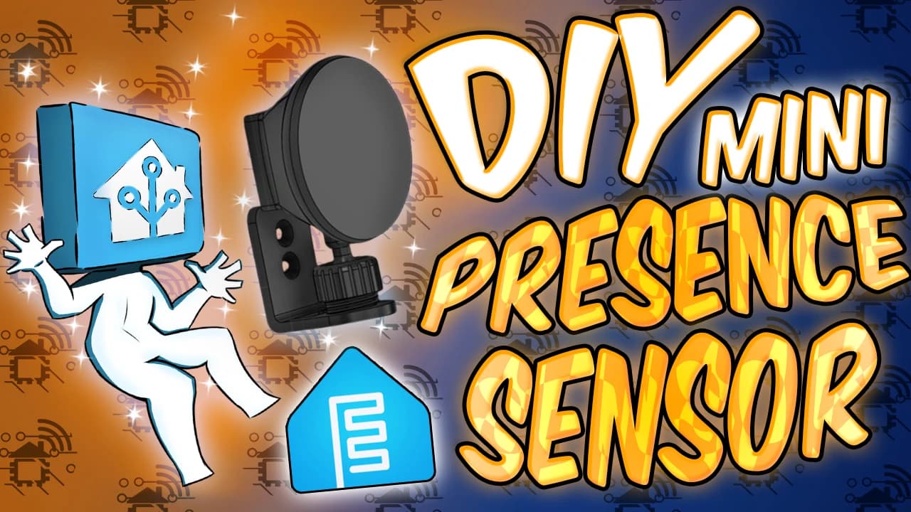 Mini DIY ESPHome mmWave Presence Sensor
 ESP32 C3 + LD2450