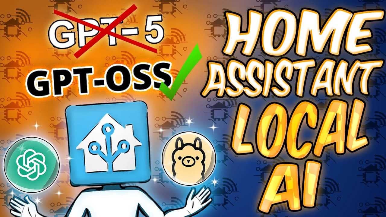 Home Assistant's NEW AI features + Testing OpenAI's Local GPT-OSS